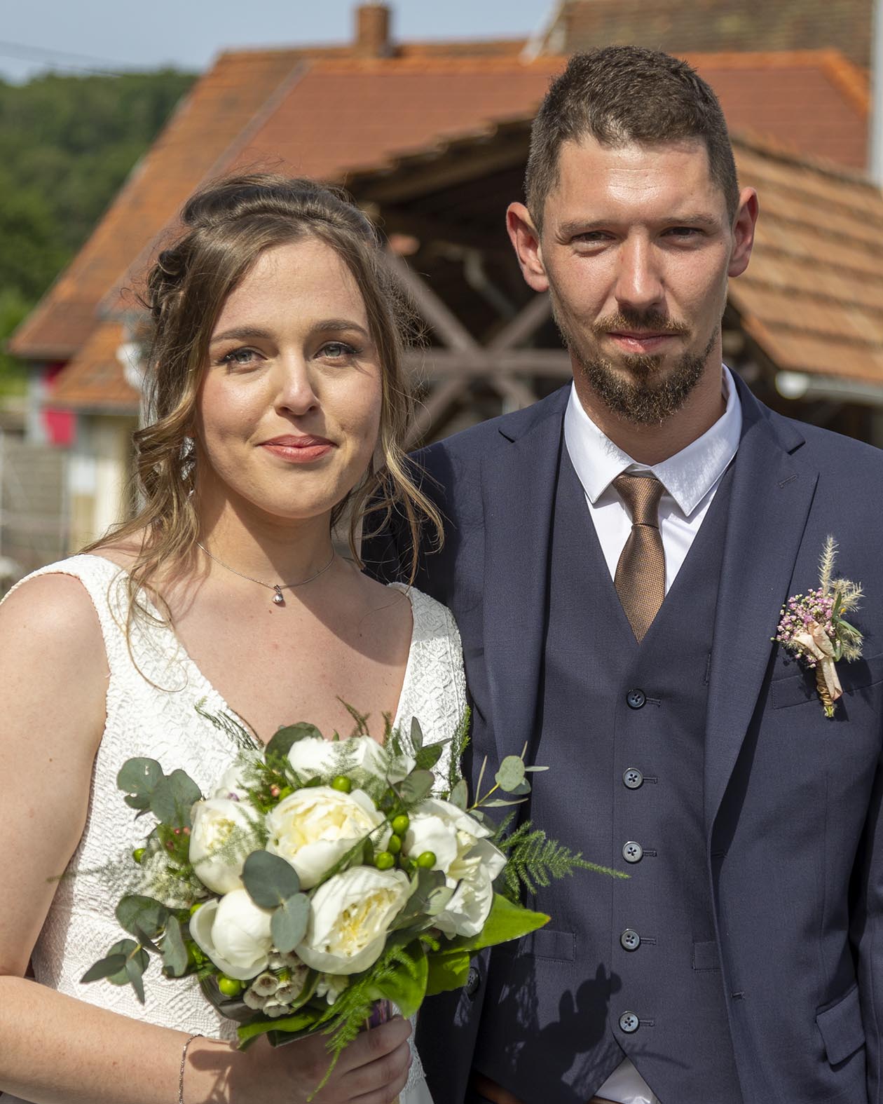 Alaina et Ludovic se sont mariés